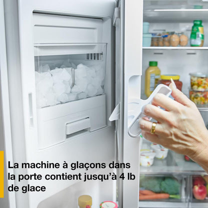 Whirlpool 29 Cu. Ft. Family-Sized Capacity French Door Refrigerator With Flexible Temperature Drawer - Fingerprint-Resistant Stainless Finish