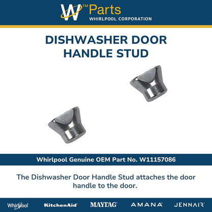 Dishwasher Door Handle Stud, Set of 2
