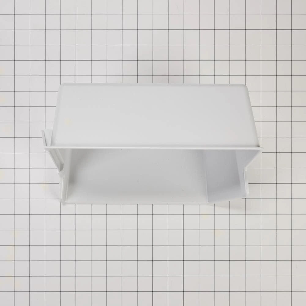 Side-By-Side Refrigerator Ice Container Bin