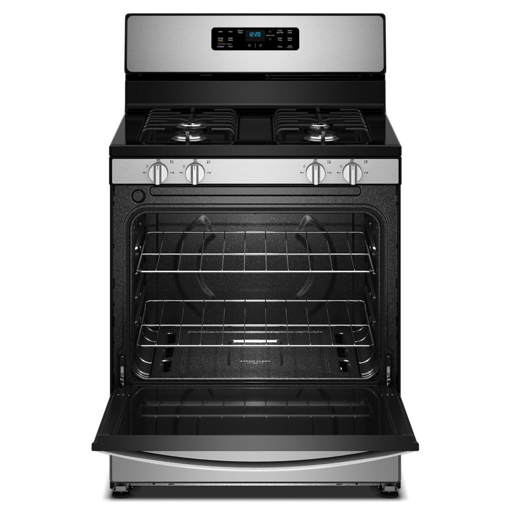 30" Gas Range With Crispy Mode And No Preheat Mode - Stainless Steel