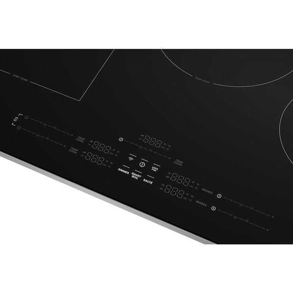30" Temp Cook Induction Cooktop With 5 Cooking Zones