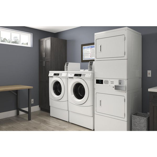 Commercial Gas Stack Dryer With Factory-Installed Coin Drop And Coin Box