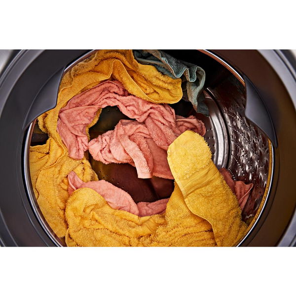 5.0 Cu. Ft. Smart Front Load Energy Star Certified Washer With Freshflow Vent System And Intelligent Wash - Volcano Black