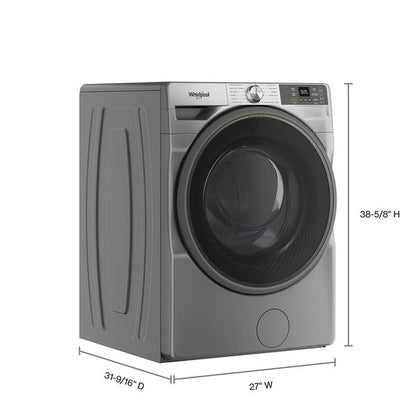 4.5 Cu. Ft. Smart Front Load Energy Star Washer With Freshflow Vent System - Radiant Silver