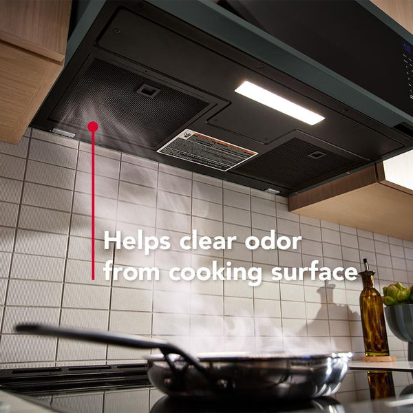 Smart Low Profile Microwave Hood Combination With Dual Fan Ventilation - Juniper