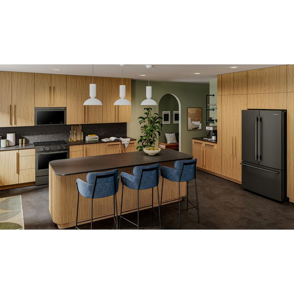 5.3 Cu. Ft. Smart Slide-In Electric Range With Two Even-Heat Hyper Elements And Convection Cooking Modes - Black Ore