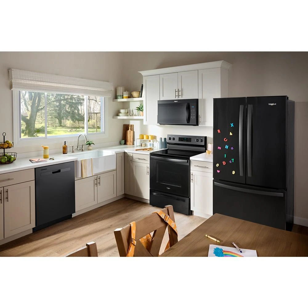 24" Dishwasher With Boost Cycle And Triple Filtration Wash, 55Dba - Black