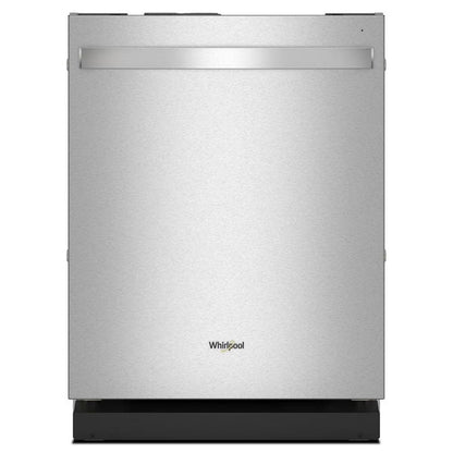 44 dBA Ada Compliant Dishwasher Flush With Cabinets With 3rd Rack - Fingerprint Resistant Stainless Steel