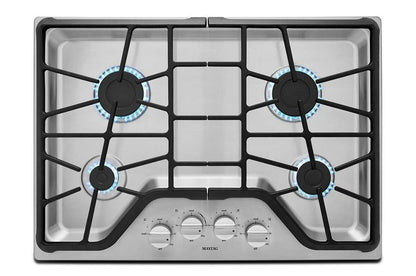 30" Wide Gas Cooktop With Power Burner