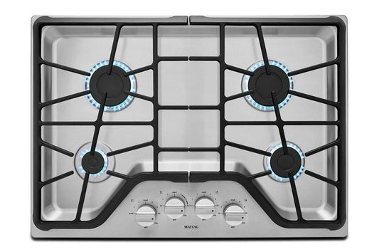 30" Wide Gas Cooktop With Power Burner