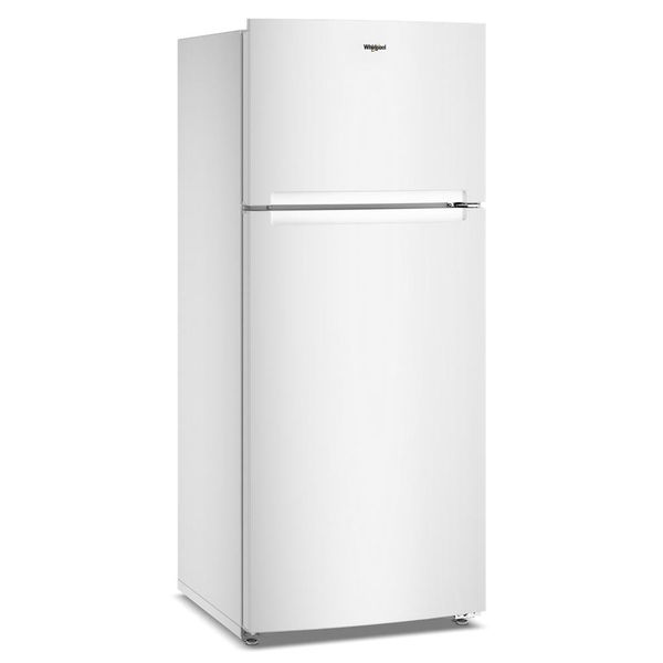 Whirlpool 28" Wide Top Freezer Refrigerator With Total Coverage Cooling, 18.0 Cu. Ft. - White