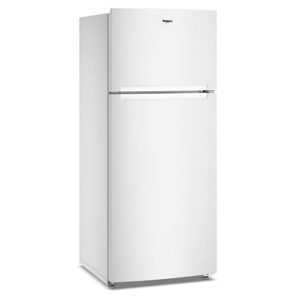 Whirlpool 28" Wide Top Freezer Refrigerator With Total Coverage Cooling, 18.0 Cu. Ft. - White