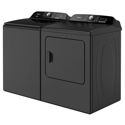 5.2-5.3 Cubic Feet Top Load Washer With Removable Agitator - Volcano Black