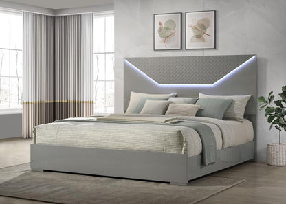 Ives - Panel Bed LED Headboard