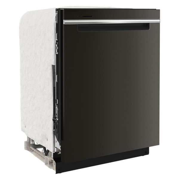 Eco Series Quiet Dishwasher With A Washing 3Rd Rack & Water Repellent Silverware Basket - Print Resist Black Stainless