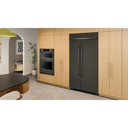 25.5 Cu. Ft. 42" Built-In Side-By-Side Refrigerator With Platinum Interior - Black Ore