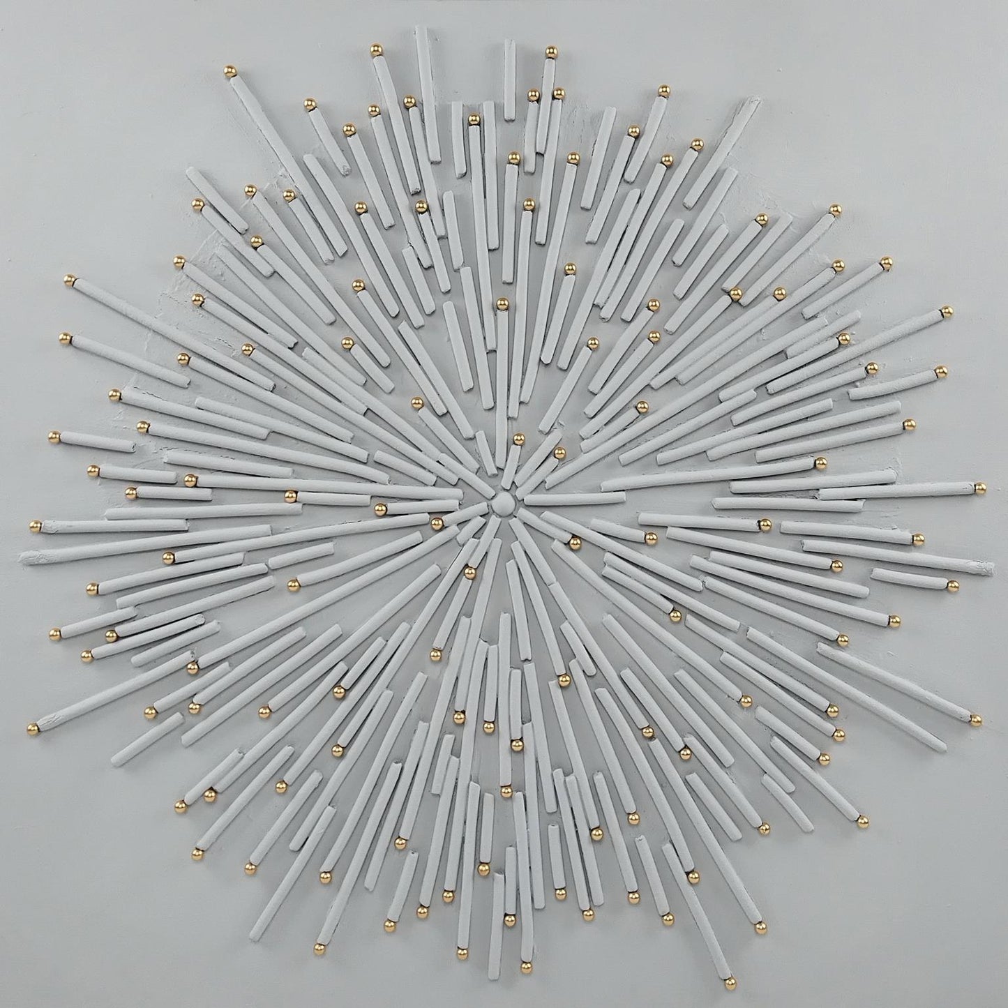 Radiant Lattice - 36" x 36" Framed Wall Art