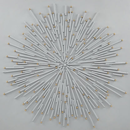 Radiant Lattice - 36" x 36" Framed Wall Art