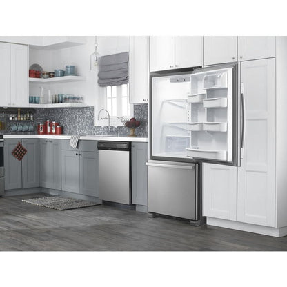 29" Wide Bottom-Freezer Refrigerator With Easyfreezer Pull-Out Drawer, 18 Cu. Ft. Capacity - Stainless Steel