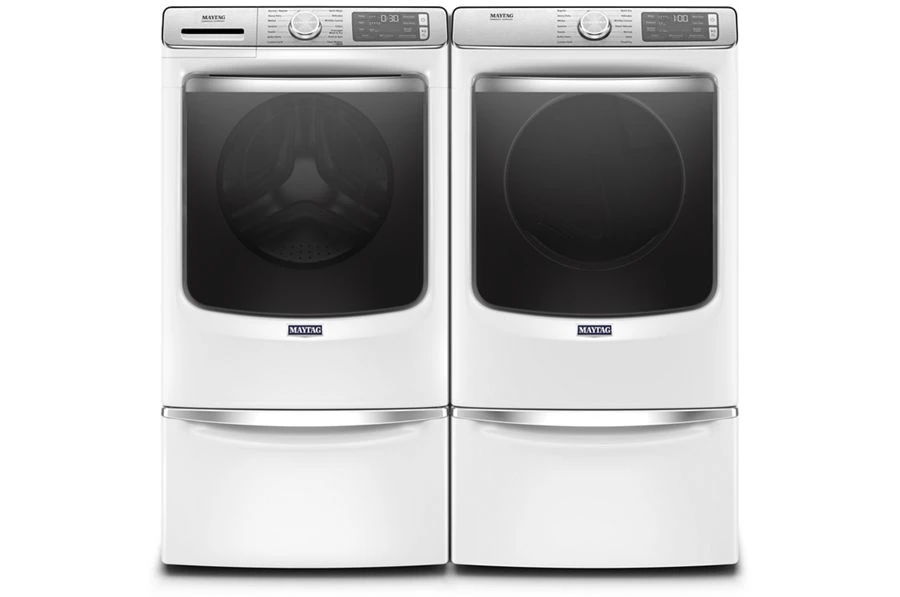 Smart Front Load Gas Dryer With Extra Power And Advanced Moisture Sensing Plus - 7.3 Cubic Feet - White