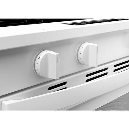 30" Electric Smart Range With Air Cooking Technology - White