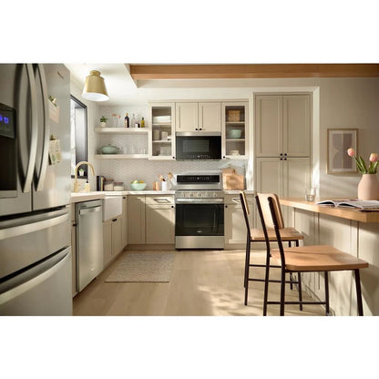 Air Fry Over- The-Range Oven With Flush Built-In Design - Fingerprint Resistant Stainless Steel