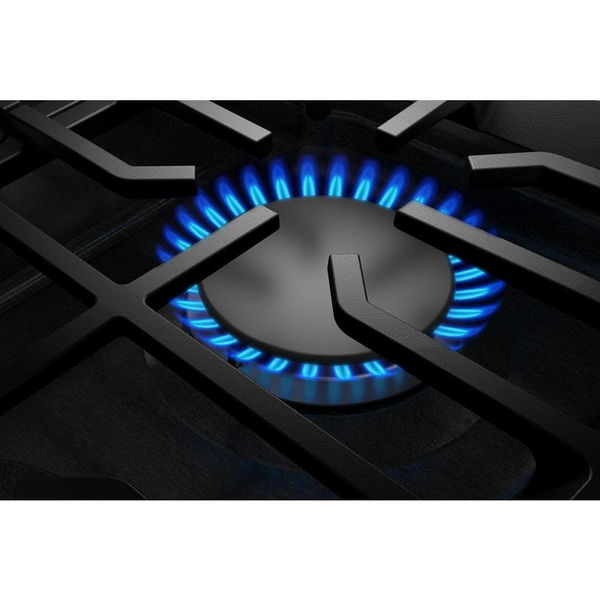 KitchenAid 36" Gas Cooktop With 5 Burners And Integrated Wok Grate, 20,000 BTU Professional Dual Ring Burner - Black Ore