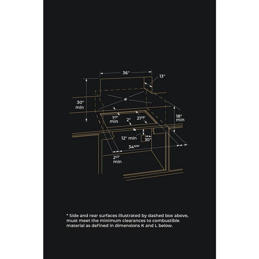 Euro-Style 36" JX3 Electric Downdraft Cooktop