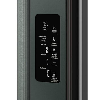 Counter-Depth French Door Refrigerator With Intelligent Auto Fill, Dual Ice - Juniper
