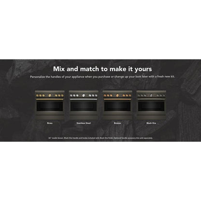36" 6-Element Induction Freestanding Commercial-Style Range With Air Fry