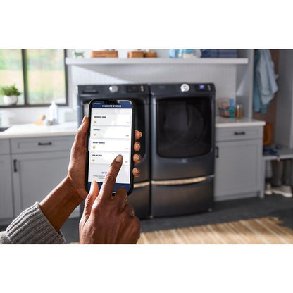 Smart Pet Pro Front Load Electric Dryer - 7.4 Cu. Ft. - Midnight Steel