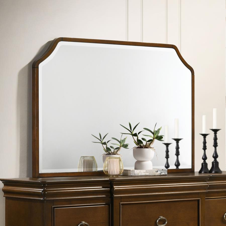 Garland - Dresser Mirror - Brown Cherry