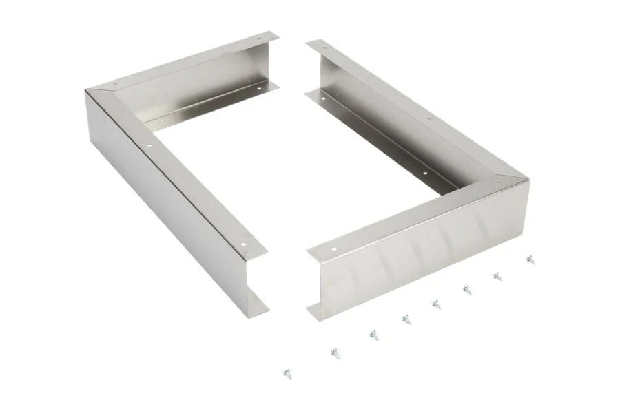 Microwave Side Panel Kit, For 36" W Openings Under 12" Cabinets, Fits 30" Jmc2430Ds And Jmc2430Dp - Stainless Steel