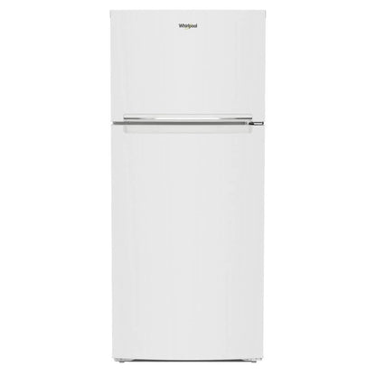 28" Wide Top-Freezer Refrigerator, 16.3 Cubic Feet, Adjustable Door Bins - White