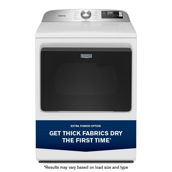 7.4 Cu. Ft. Top Load Gas Dryer With Extra Power And Advanced Moisture Sensing - White