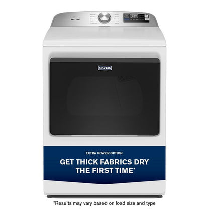 7.4 Cu. Ft. Top Load Gas Dryer With Extra Power And Advanced Moisture Sensing - White