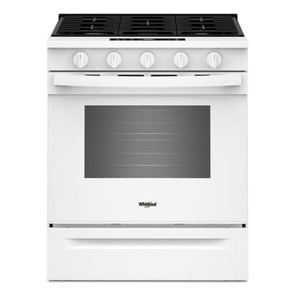 30" Gas Smart Range With Air Cooking Technology - White