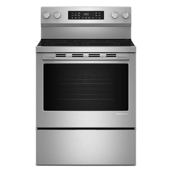 5.3 Cu. Ft. Smart Freestanding Electric Range With Convection Cooking Modes