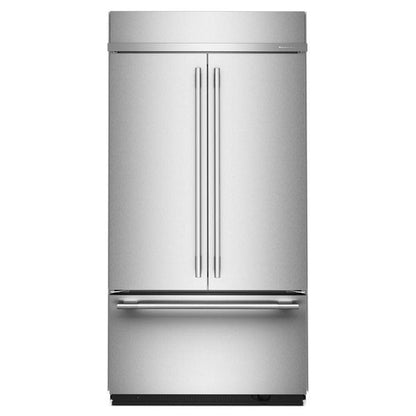 24.2 Cu. Ft. 42" Built-In French Door Bottom Mount Refrigerator With Platinum Interior