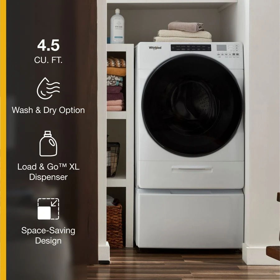 4.5 Cubic Feet Ventless All In One Washer Dryer