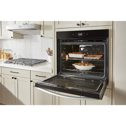 4.3 Cubic Feet Single Wall Oven With Air Fry When Connected - White