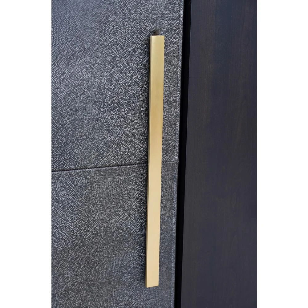 Caviar 30" Cuts By JennAir Leather Panel - Caviar