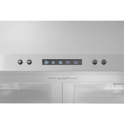 30" Chimney Wall Mount Range Hood With Dishwasher-Safe Grease Filters - Stainless Steel