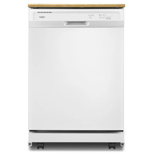 26.5" Depth Heavy-Duty Dishwasher With 1-Hour Wash Cycle - White
