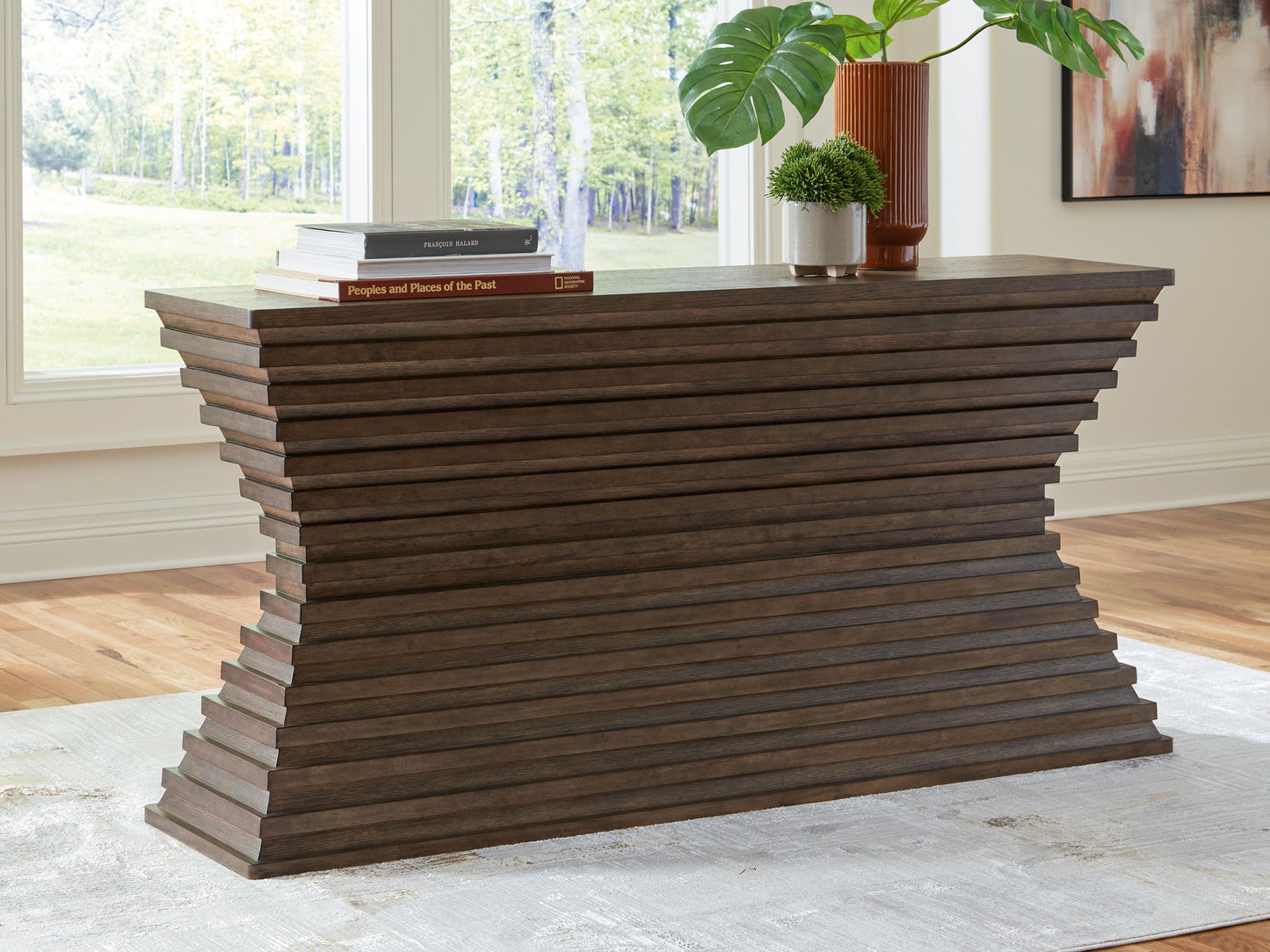 Hannodream - Sofa Table - Warm Brown