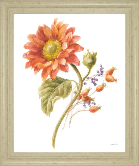 Sunlit Marigold - 28" x 34" Framed Wall Art