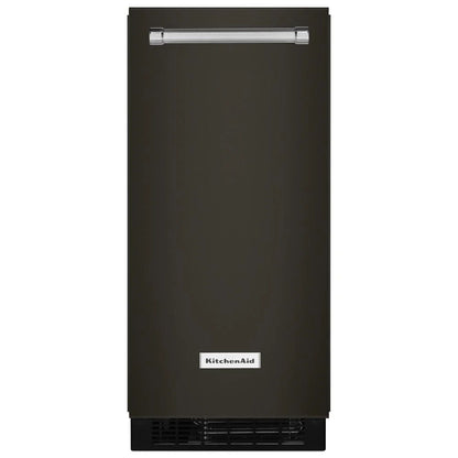 KitchenAid 15'' Automatic Ice Maker With PrintShield Finish - Black