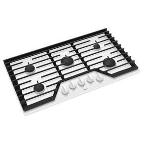 36" Gas Cooktop With EZ-2-Lift Hinged Cast-Iron Grates, SpeedHea Burner