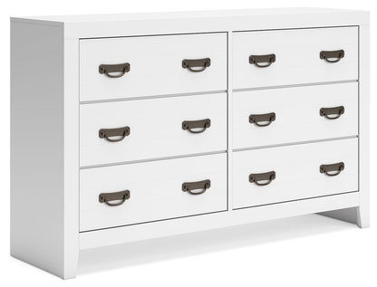 Binterglen - Dresser - White