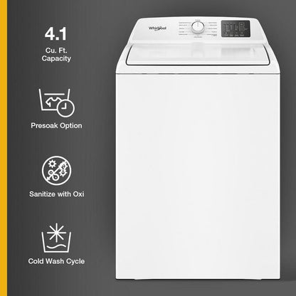 4.1 Cu. Ft. Whirlpool Top Load Impeller Washer With Quick Wash